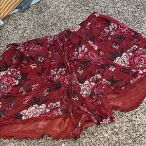 American Eagle Floral Shorts